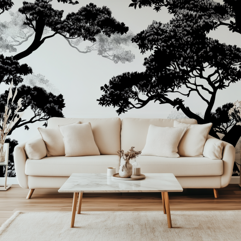 Fine Tree Wallpaper | Murals Wallpaper