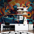 Multicolor Car Wallpaper | Murals Wallpaper