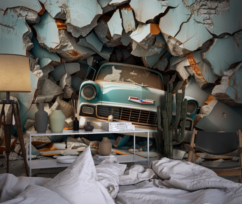 3D Car Teen Wallpaper | Murals Wallpaper