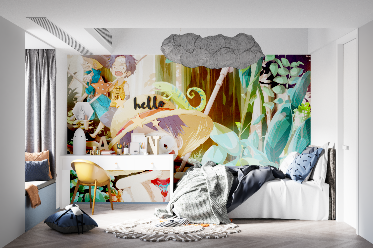 One Piece Ener Wallpaper | Murals Wallpaper