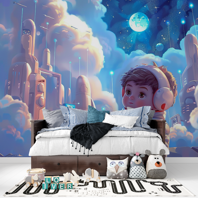 Teen Room Wallpaper Little Astronaut | Murals Wallpaper
