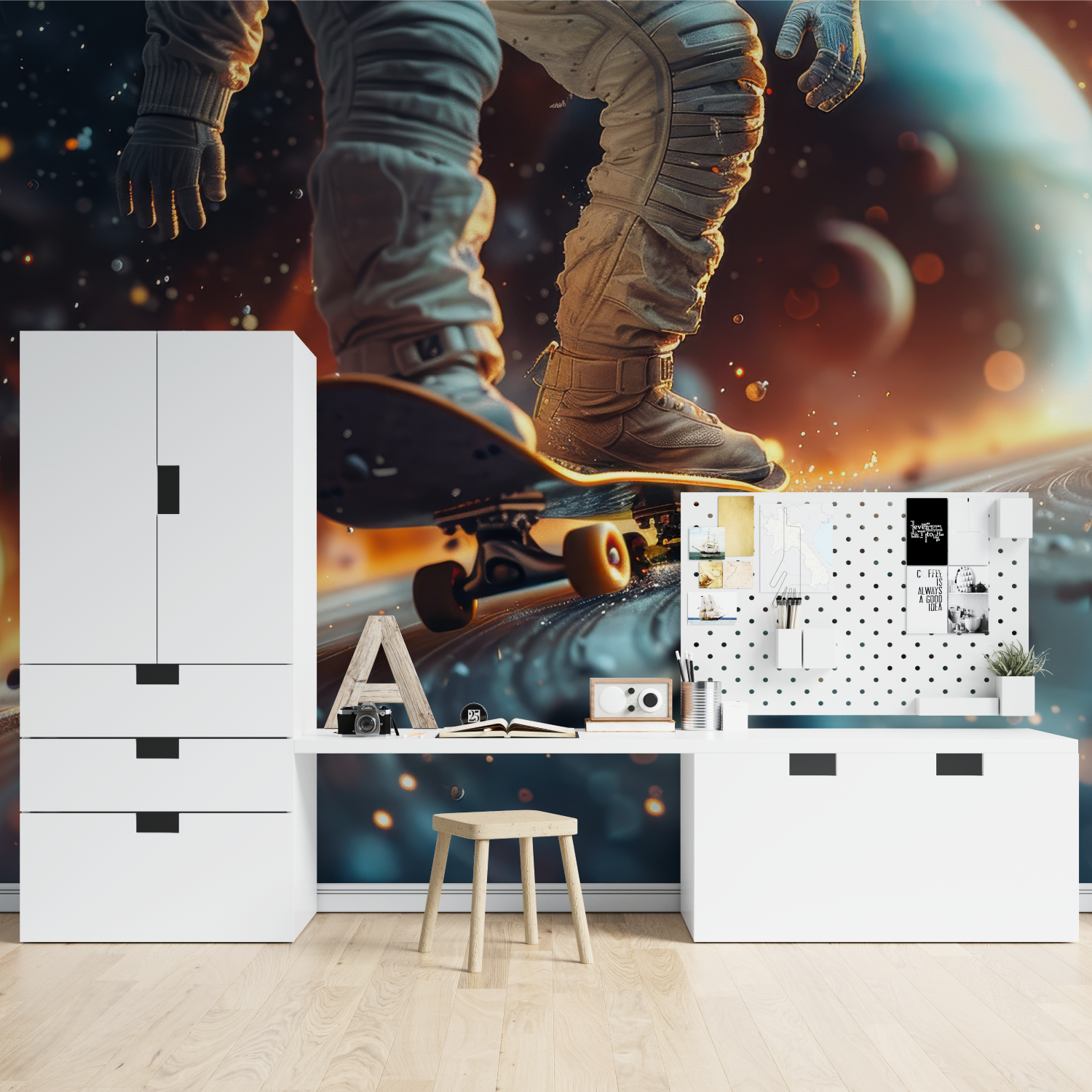 Teen Skateboard Theme Wallpaper | Murals Wallpaper