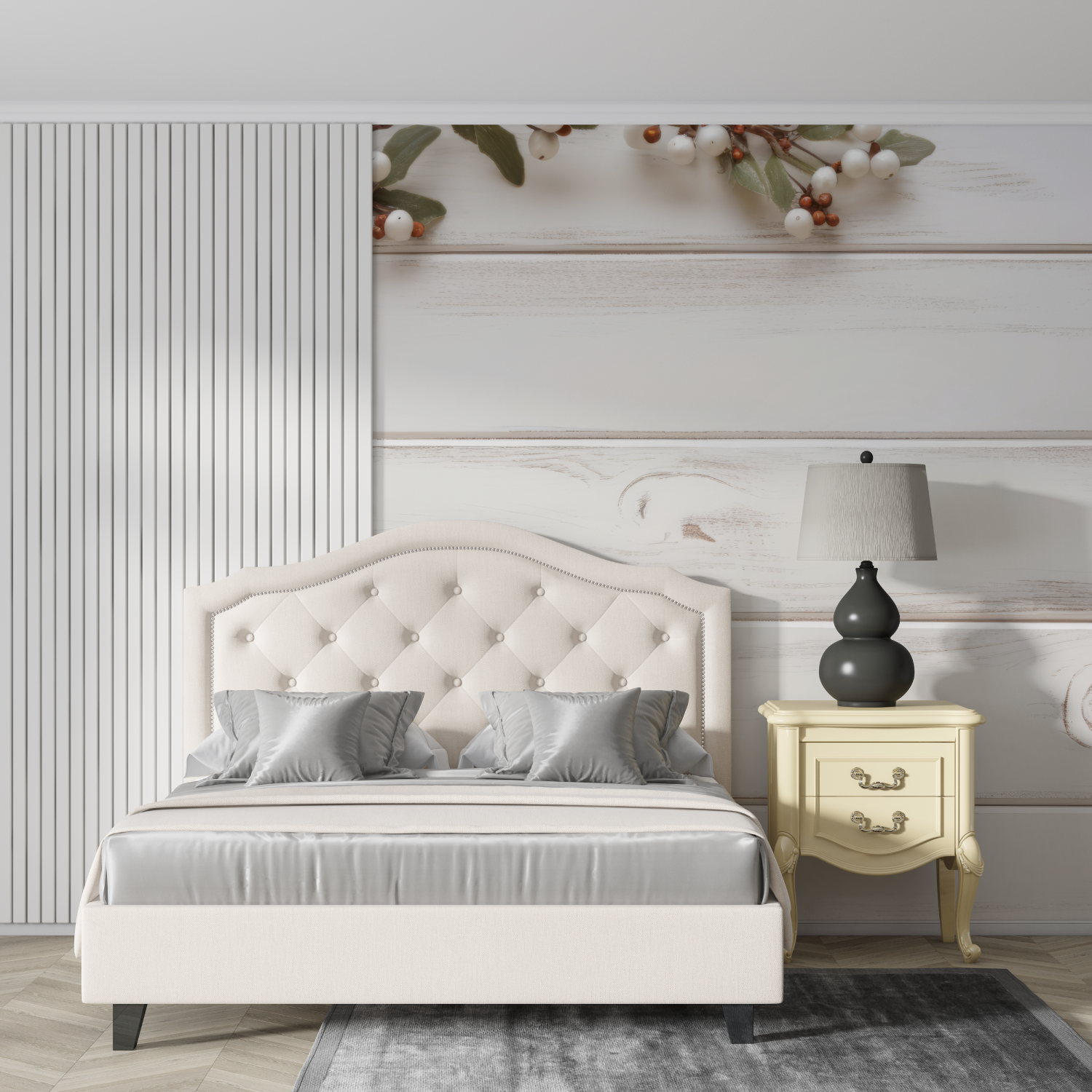 Cottage Style Wallpaper for a Cozy Bedroom | Murals Wallpaper