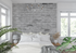 Gray Brick Wallpaper for Living Room | Murals Wallpaper