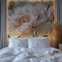 Panoramic big flower mural wallpaper chambre premium