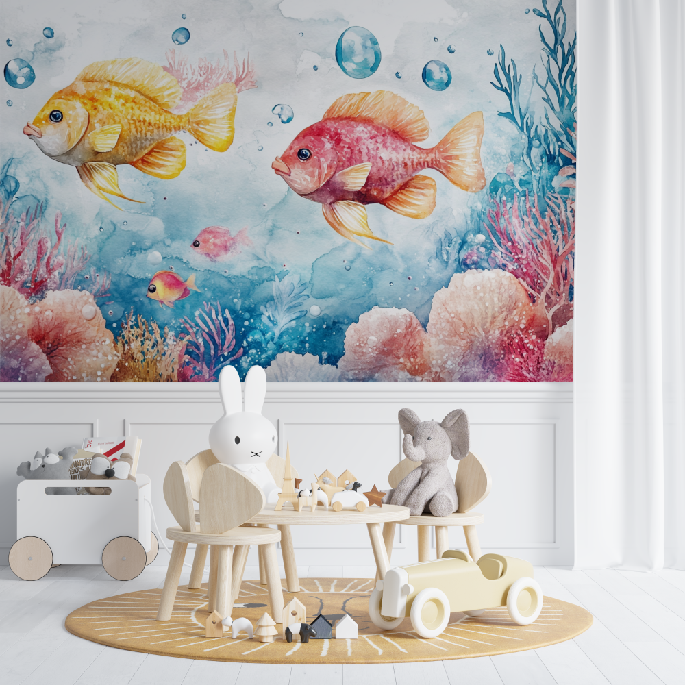 Marine Wallpaper Fish Mural | Murals Wallpaper