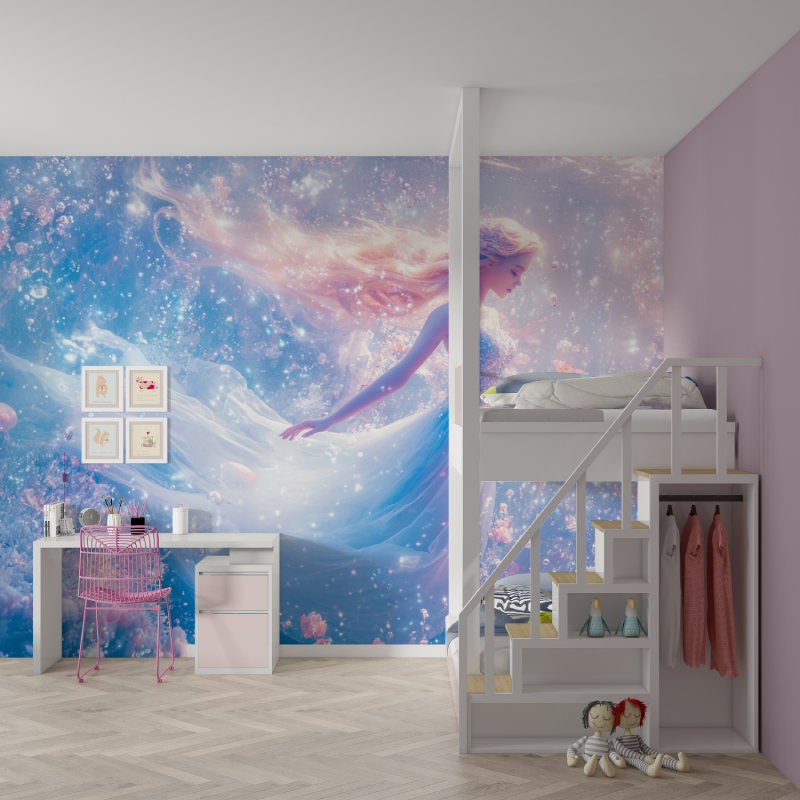 Wonderful Mermaid Wallpaper | Murals Wallpaper