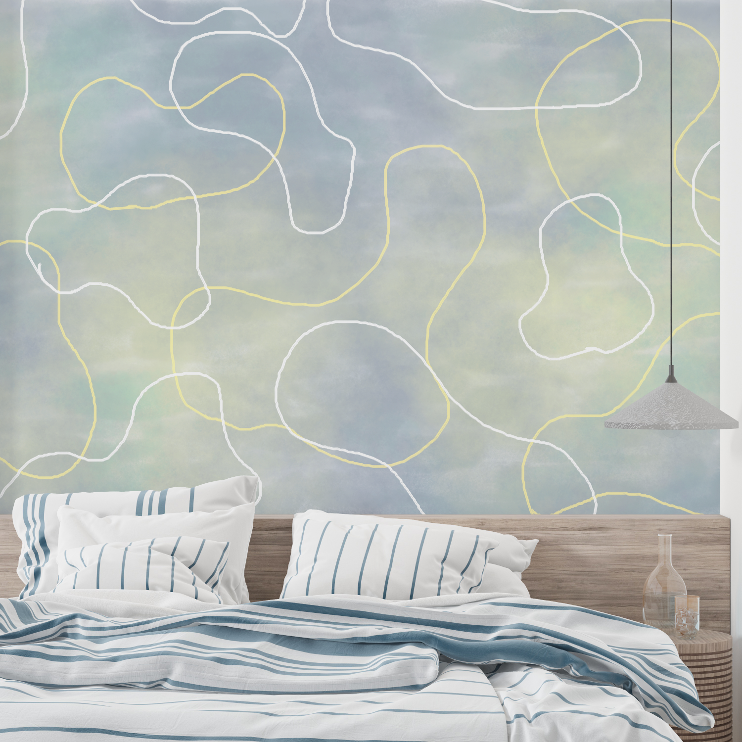 Abstract Watercolor Wallpaper | Murals Wallpaper