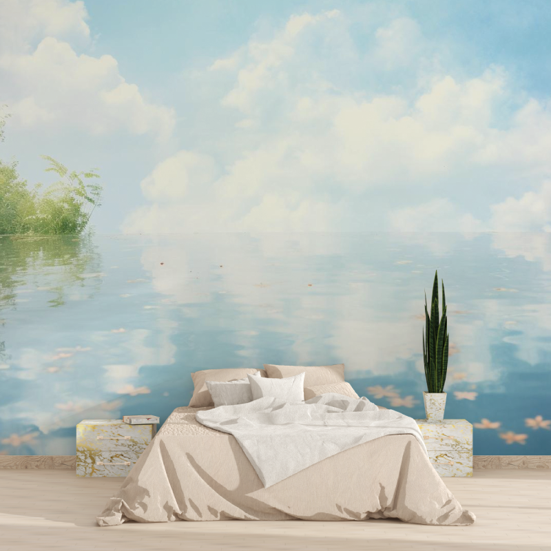 Watercolor Aquatic Wallpaper | Murals Wallpaper