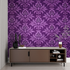 Baroque Purple Wallpaper | Murals Wallpaper