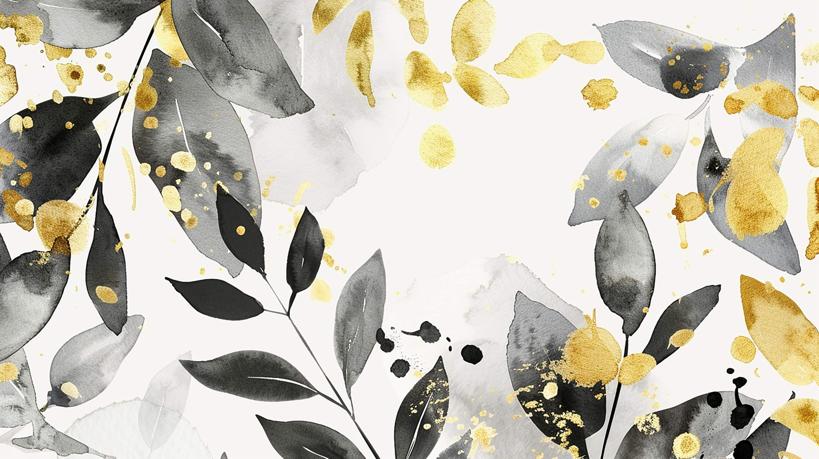 Gray Yellow Wallpaper | Murals Wallpaper