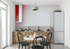 Red and Gray Kitchen Wallpaper | Murals Wallpaper