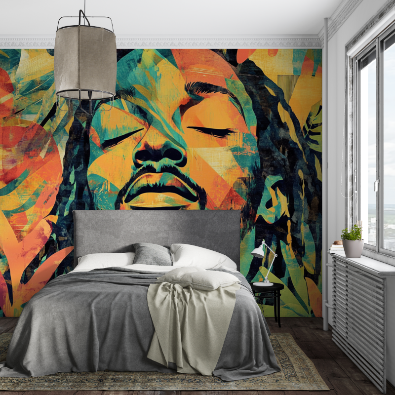 Afro Salon Wallpaper | Murals Wallpaper
