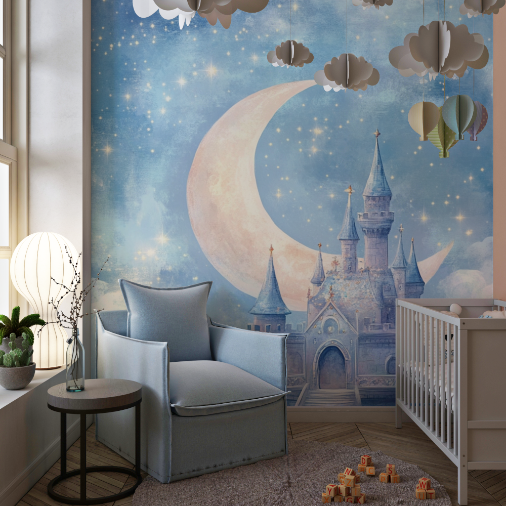 Baby Moon Wallpaper | Murals Wallpaper