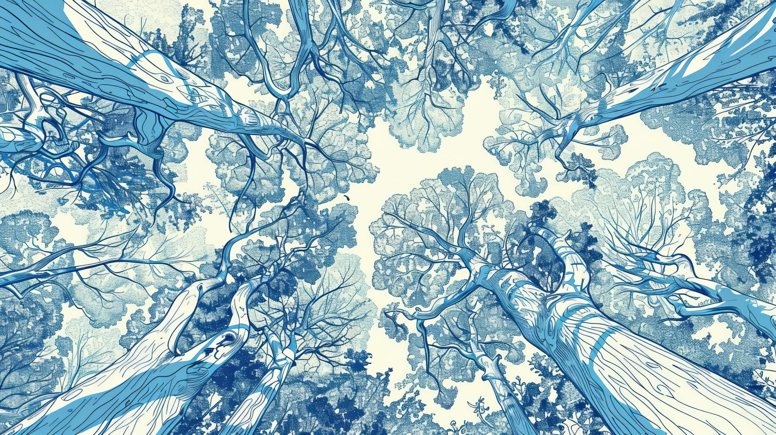 Reinterpreted Toile de Jouy Wallpaper | Murals Wallpaper