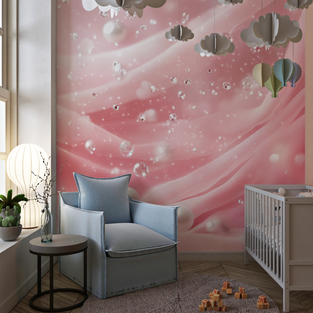 Princess Pink Veil Wallpaper | Murals Wallpaper