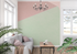 Pastel Pink and Green Wallpaper | Murals Wallpaper