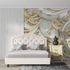 3D Gold Wallpaper | Murals Wallpaper