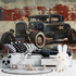 Retro Car Wallpaper | Murals Wallpaper