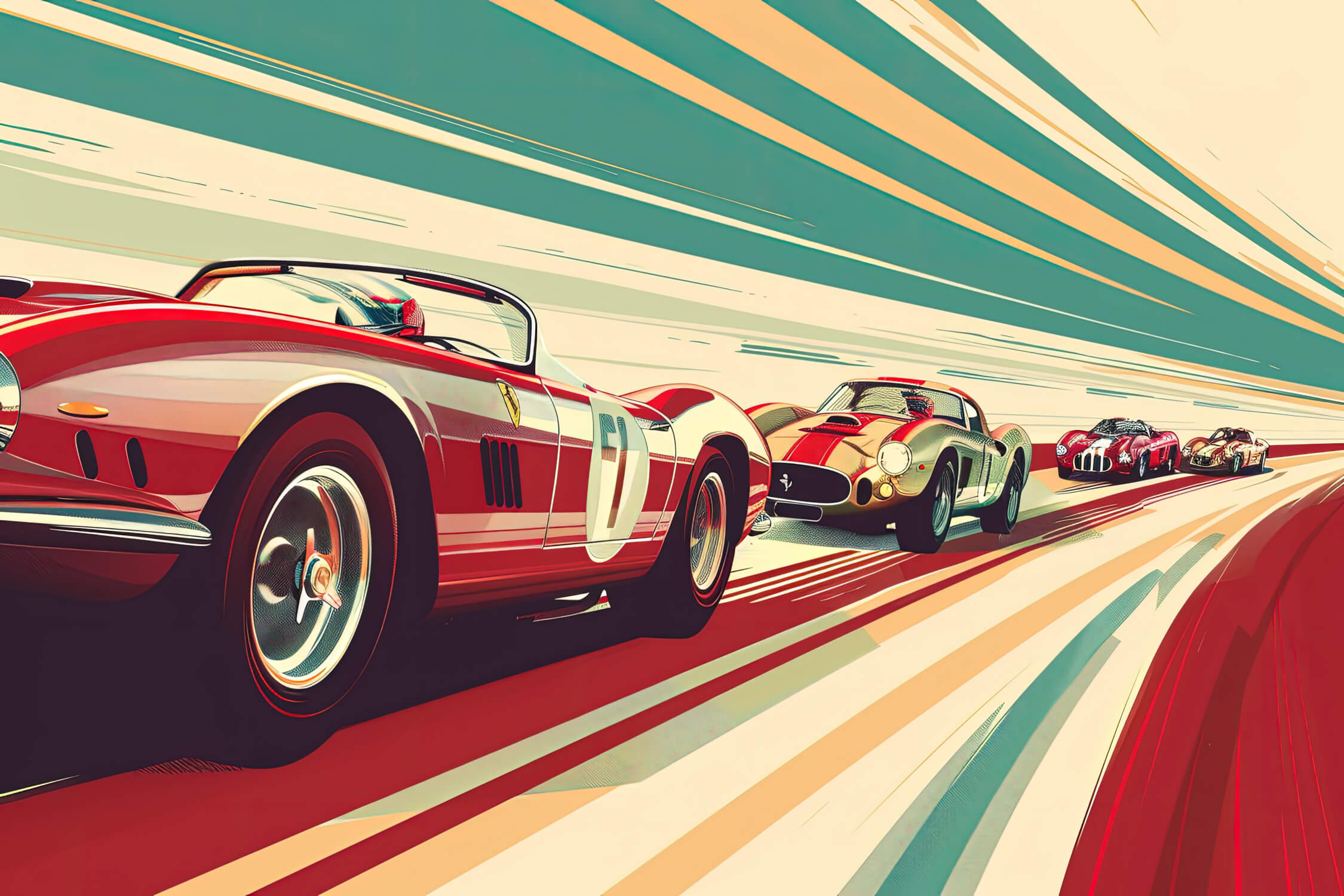 Papier-Malerei-Autokurs