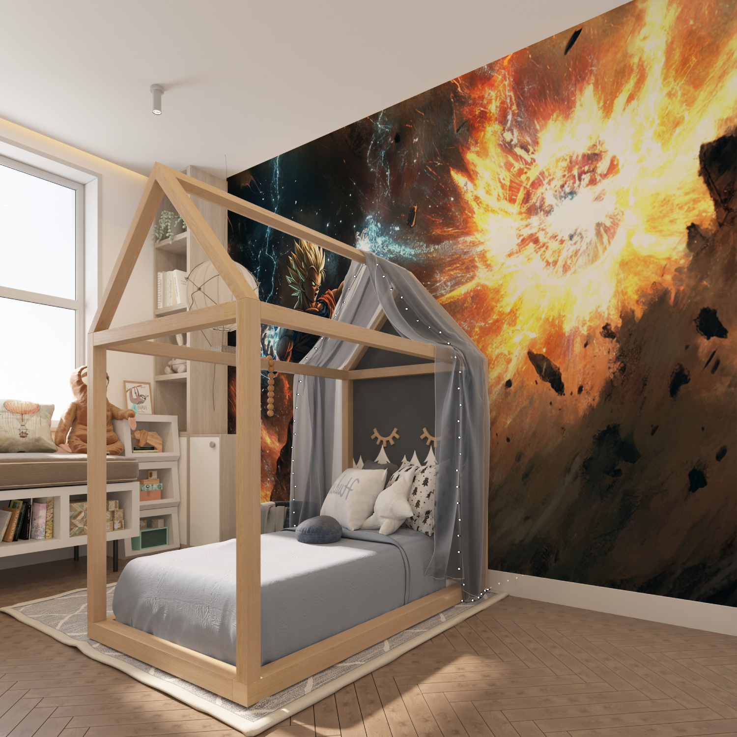 Tapeten Dbz Goku Puissance – Tapisserie Spiderman