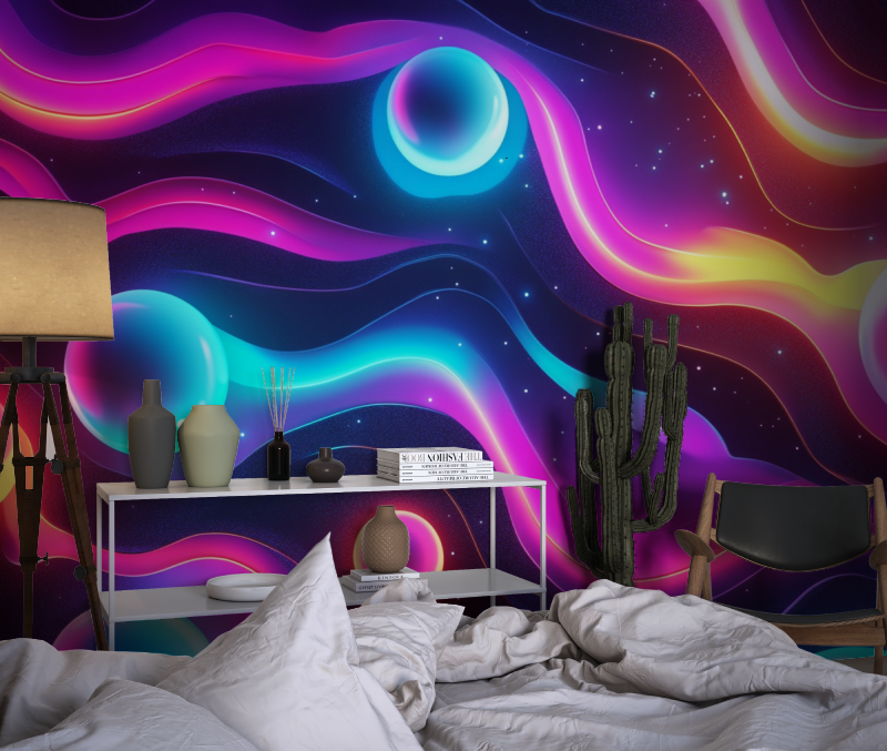 Neon Electric Wallpaper | Murals Wallpaper