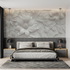 Big 3d white flowers mural wallpaper chambre adulte tendance