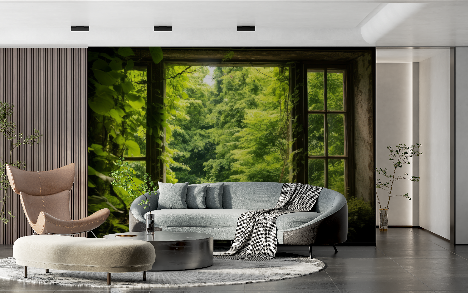 3D Botanical Wallpaper | Murals Wallpaper