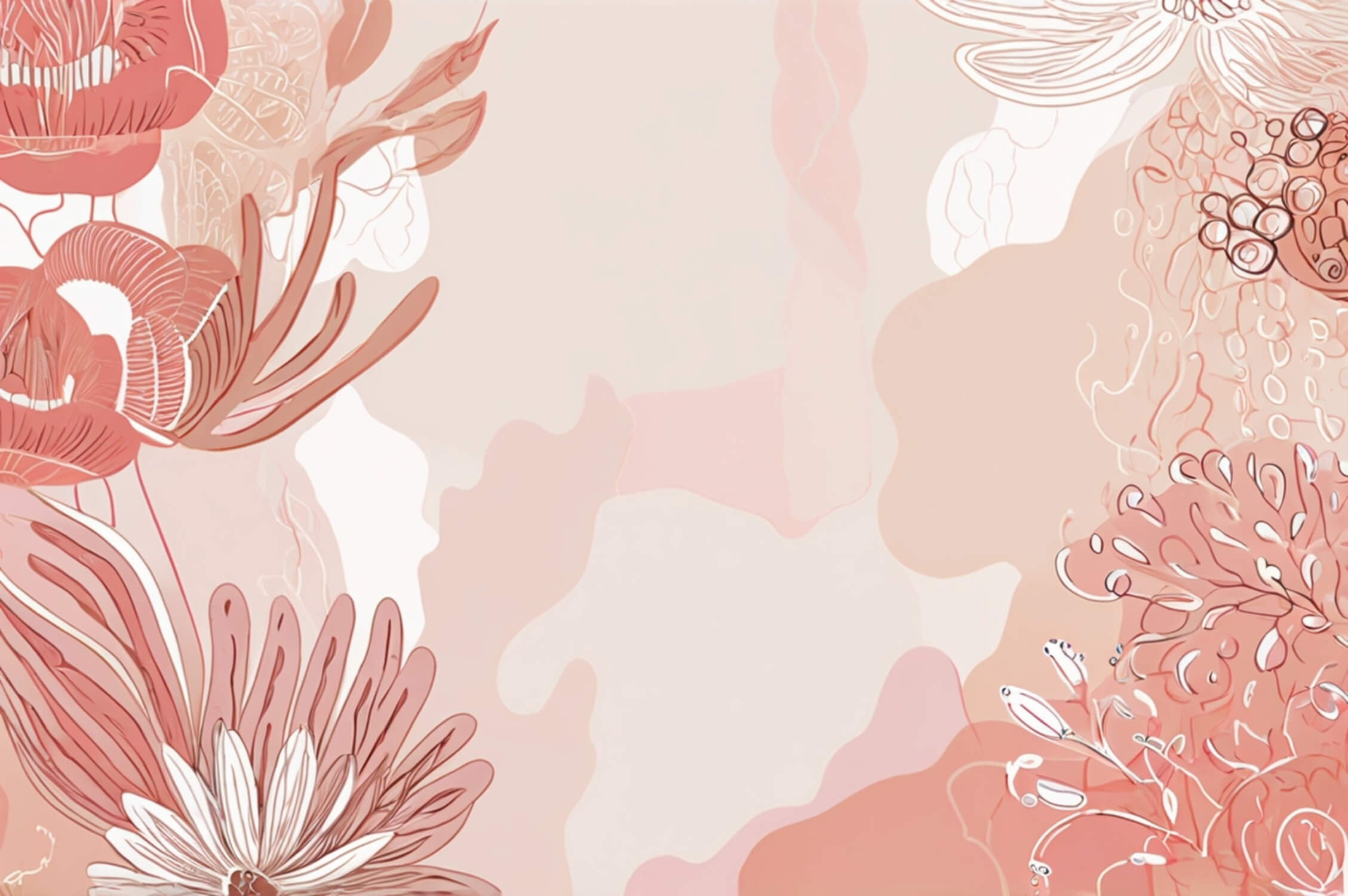 Cocooning Rose Wallpaper for Bedroom | Murals Wallpaper