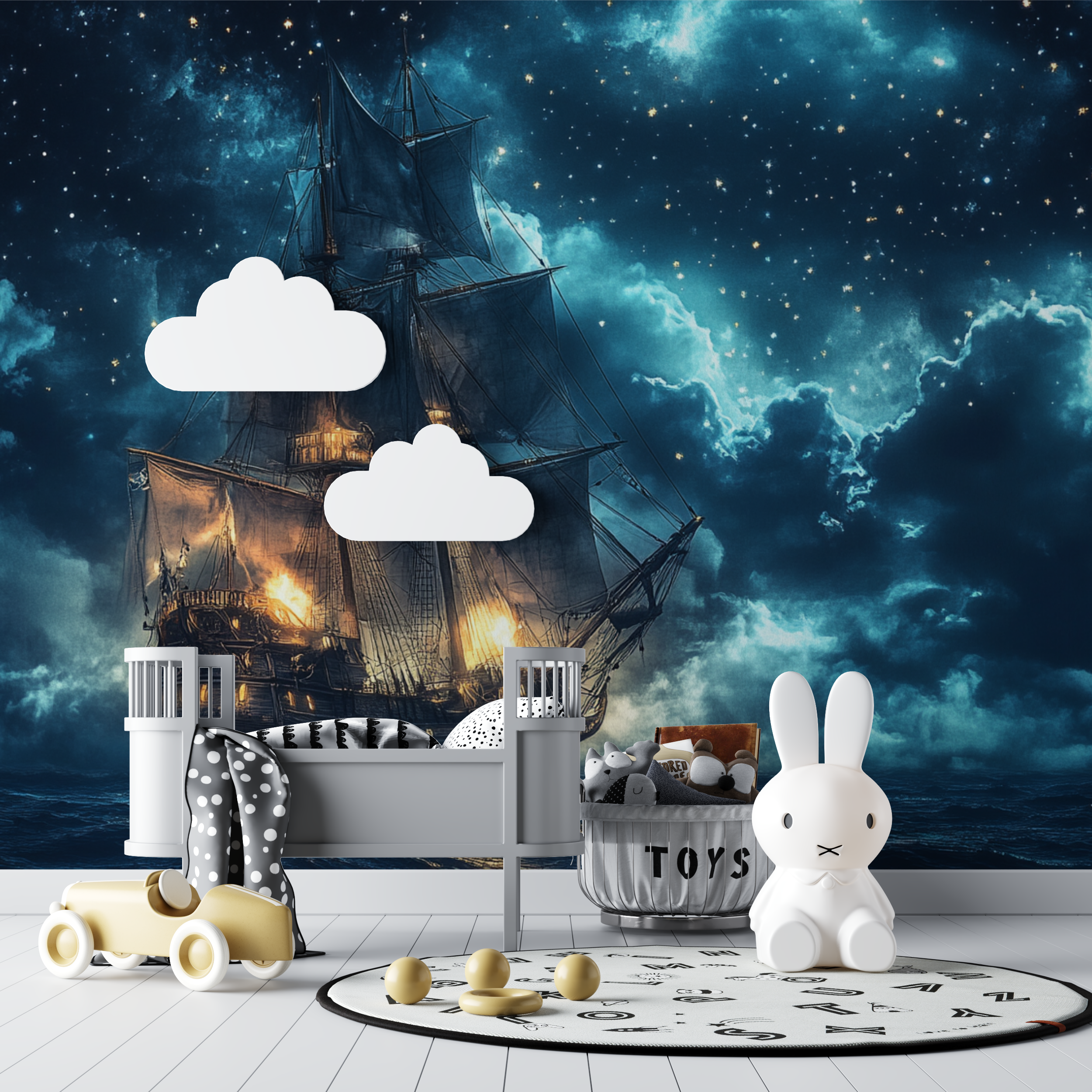 Pirate Ship Wallpaper | Murals Wallpaper