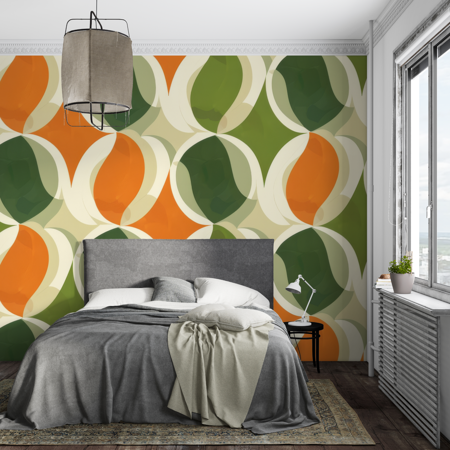 80s Green Wallpaper | Murals Wallpaper
