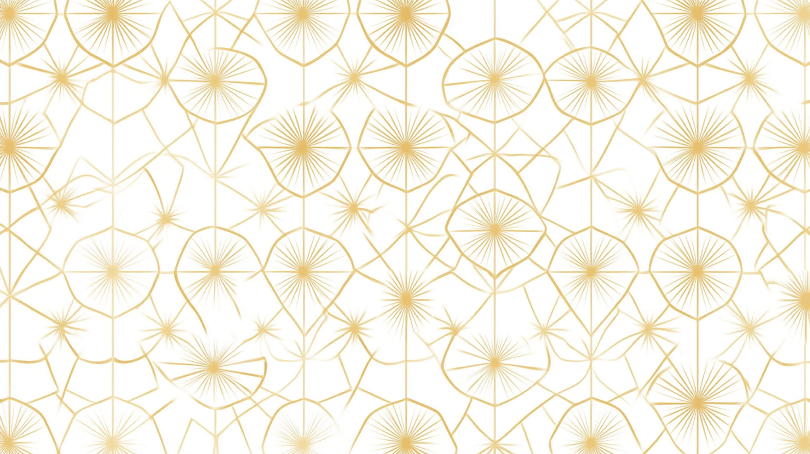 Art Deco White Gold Wallpaper | Murals Wallpaper
