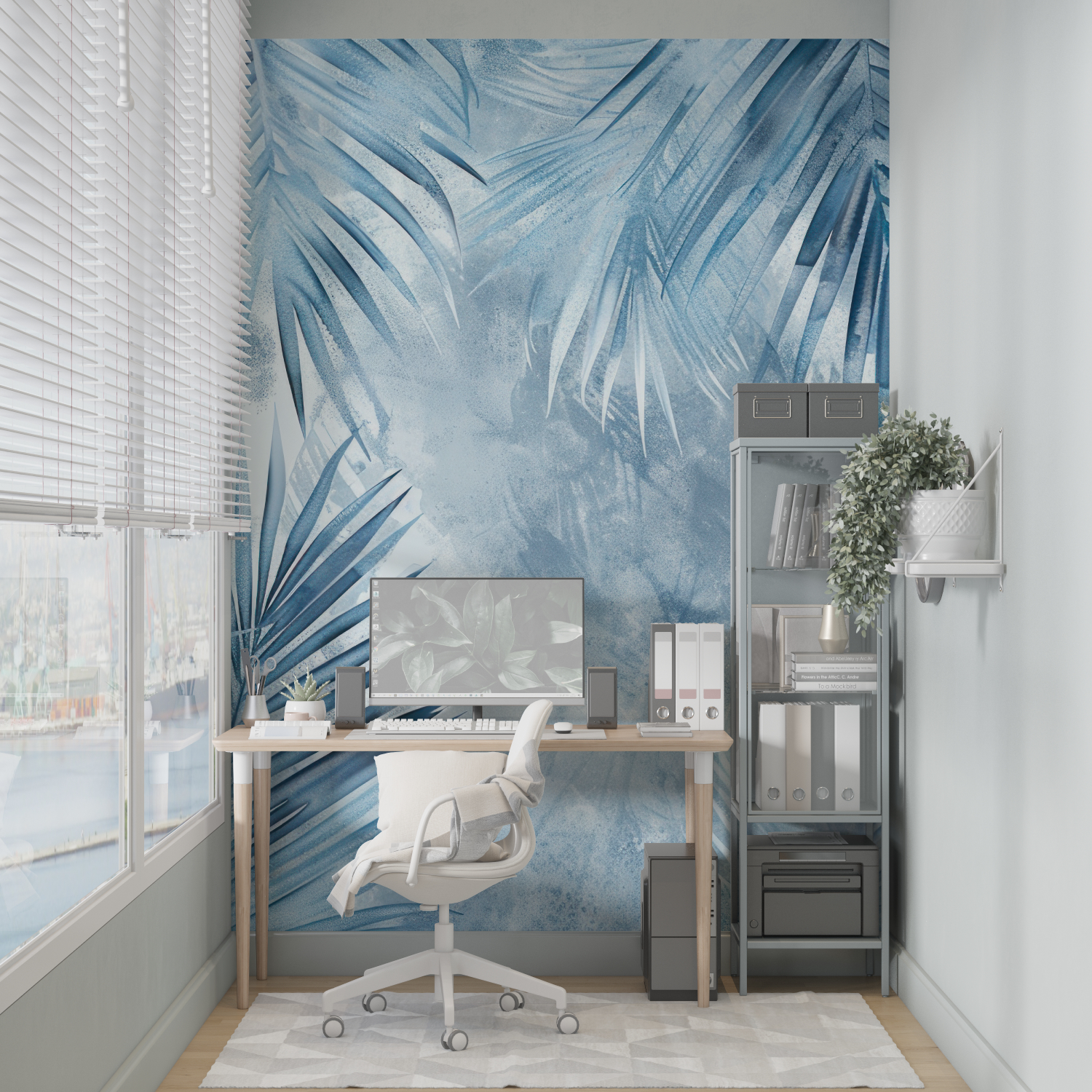 Light Blue Wallpaper | Murals Wallpaper