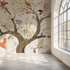 Animal Tree Wallpaper | Murals Wallpaper