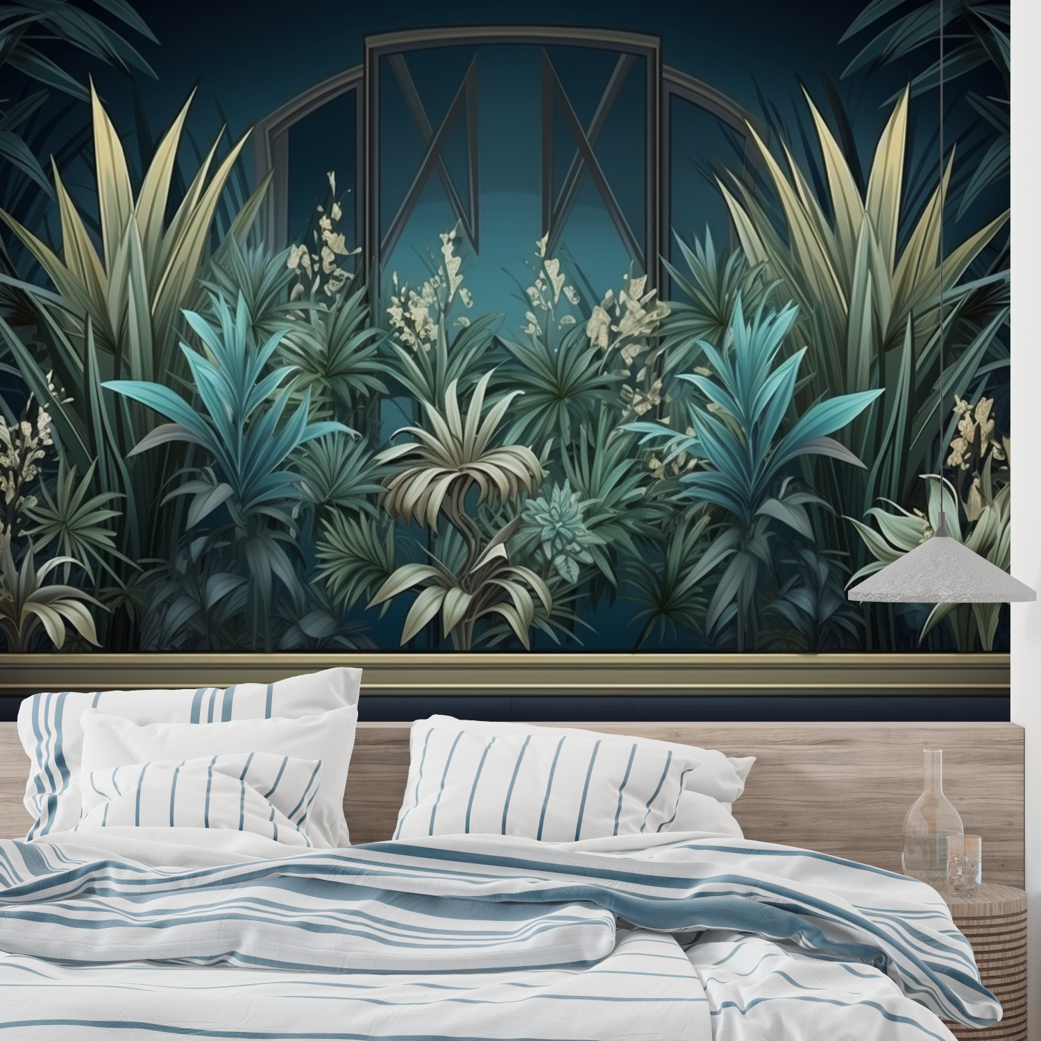 3D Scenic Wallpaper for Living Room | Murals Wallpaper