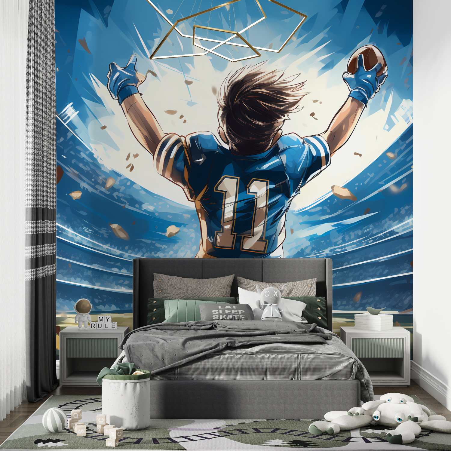 Anime Soccer Player Wallpaper | Murals Wallpaper