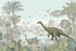 Panoramic Dinosaurus Kids Mural Wallpaper