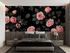 Black and Pink Wallpaper | Murals Wallpaper