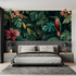 Exotic Jungle Watercolor Wallpaper | Murals Wallpaper
