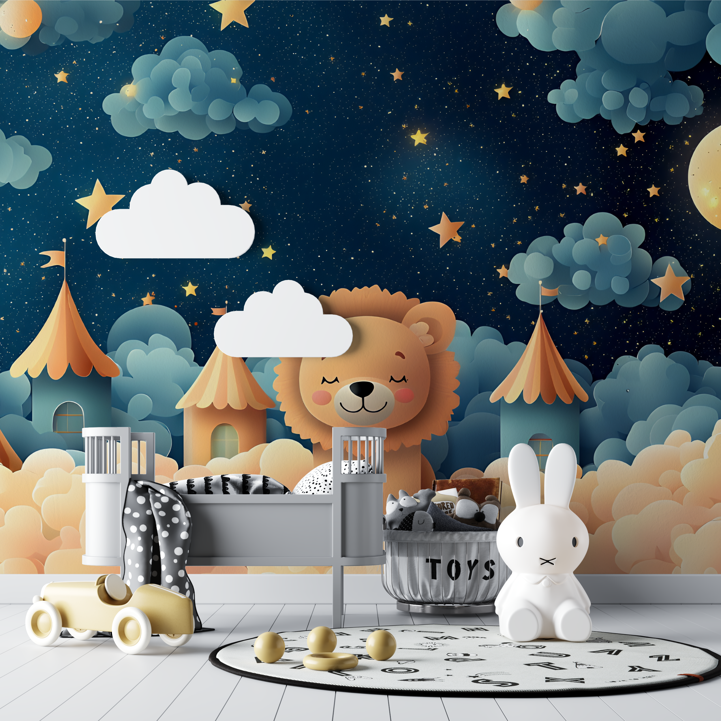 3D-Baby-Tipi aus Pappe