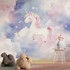 Baby Unicorn Dream and Cloud Wallpaper | Murals Wallpaper