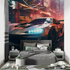 Neon Race Car Wallpaper | Murals Wallpaper