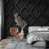 Black and Gray Patterned Wallpaper | Murals Wallpaper