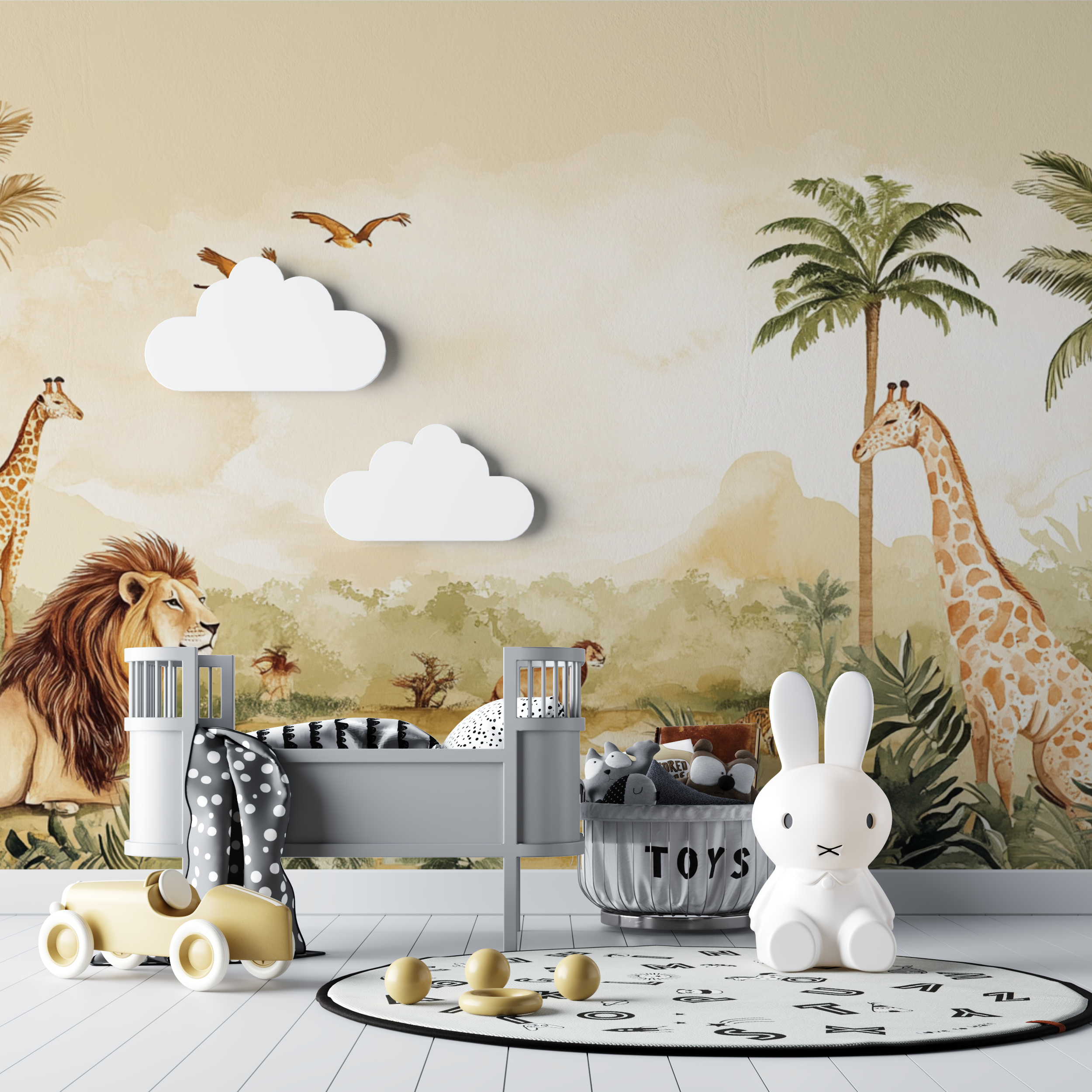 Papier peint this is africa bebe tipi