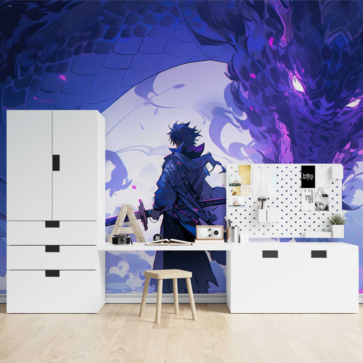 Anime Manga Dragon Wallpaper | Murals Wallpaper