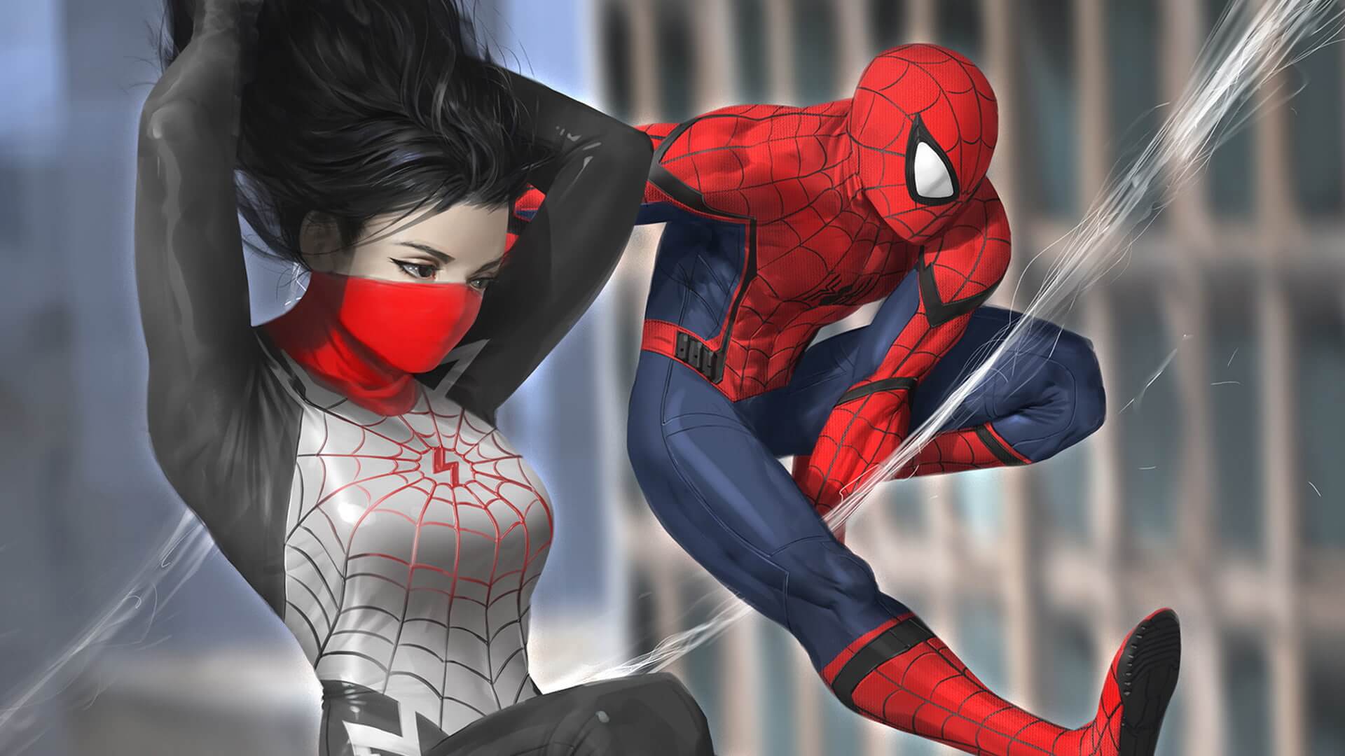 Spider-Man Gwen Hero Wallpaper | Murals Wallpaper