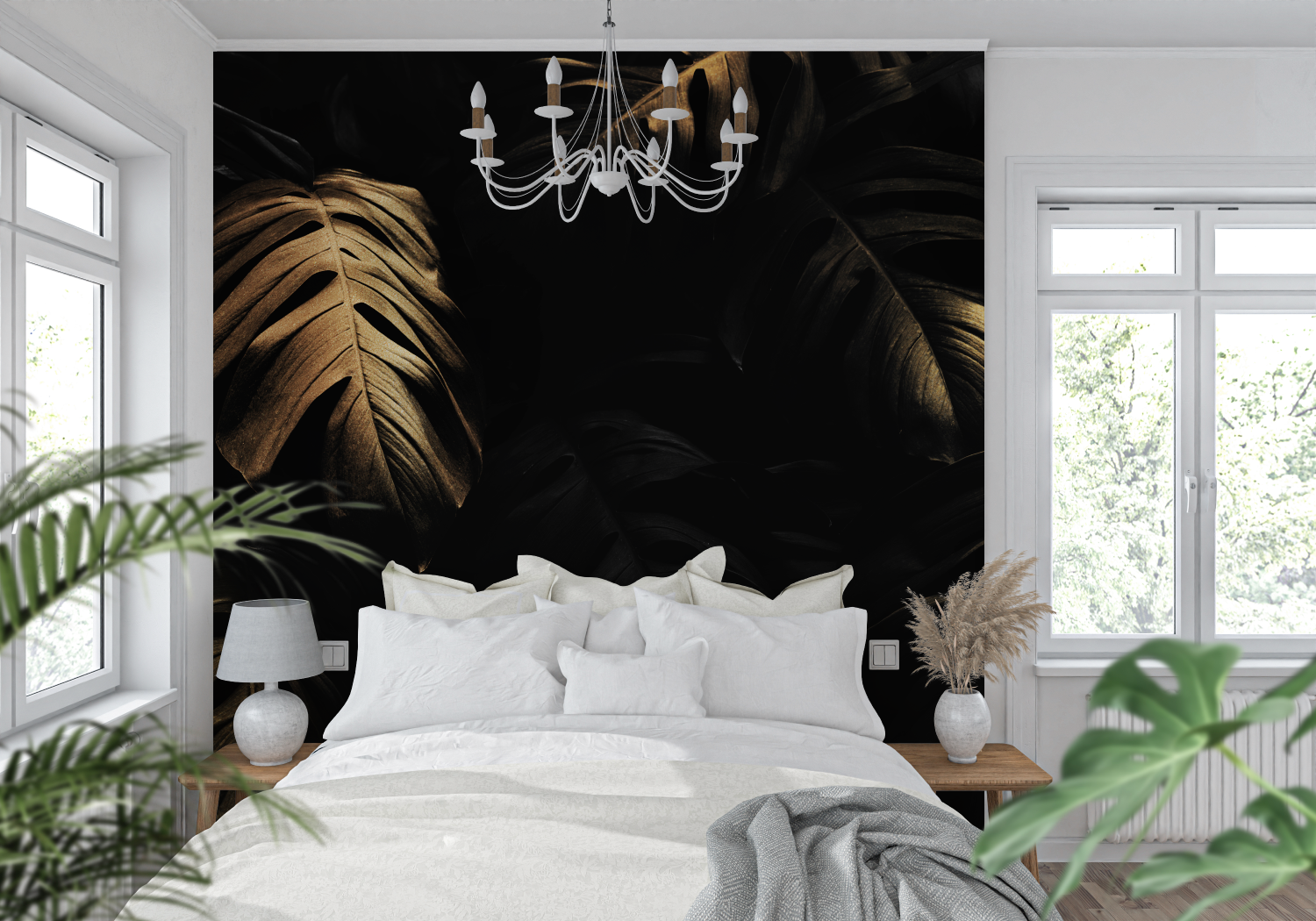 Black and Gold Trend Wallpaper | Murals Wallpaper
