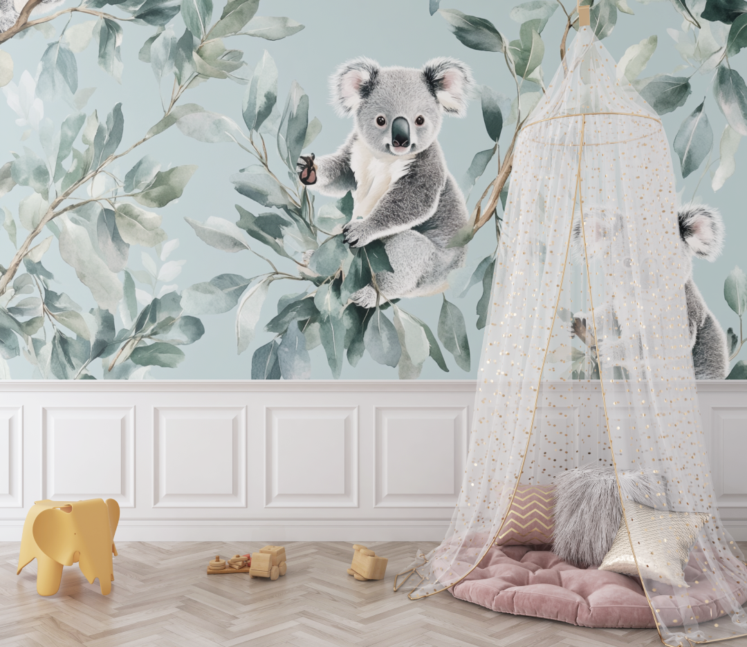 Koala Wallpaper in the Evening Calm | Murals Wallpaper