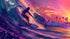 Retro Surf Adventure Wallpaper | Murals Wallpaper