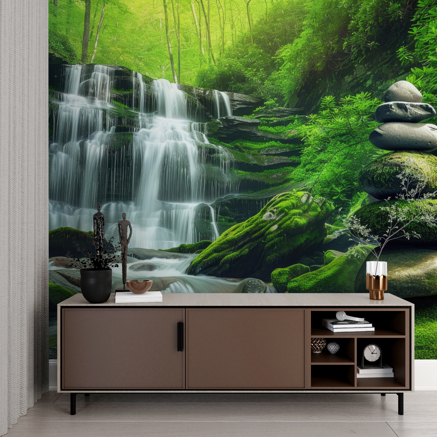 Tapete Cascade Relaxante – Design